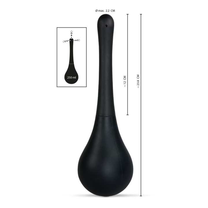 Rebel Anal Shower Black