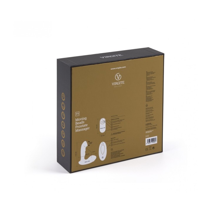 P3 PROSTATE VIBRATOR W/ REMOTE CONTROL