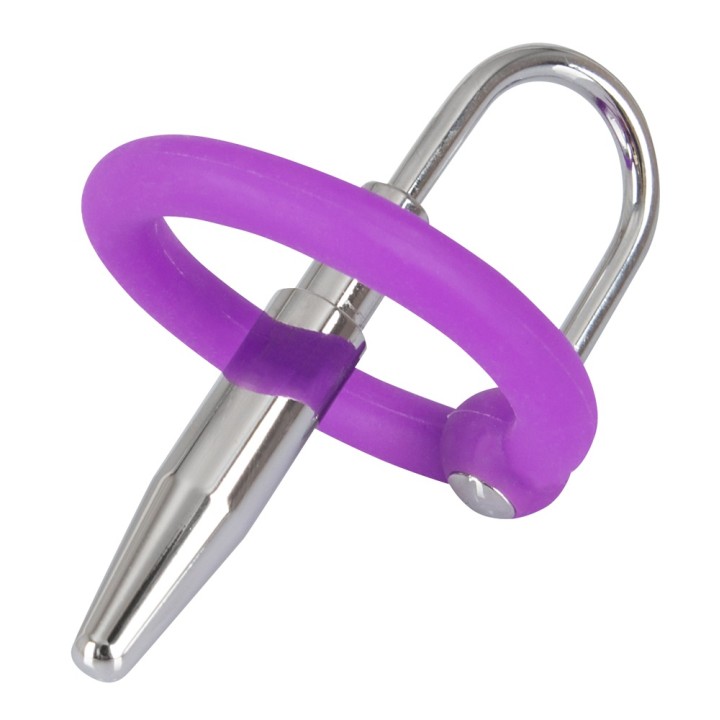 Penis Plug+Silicone Glans Ring