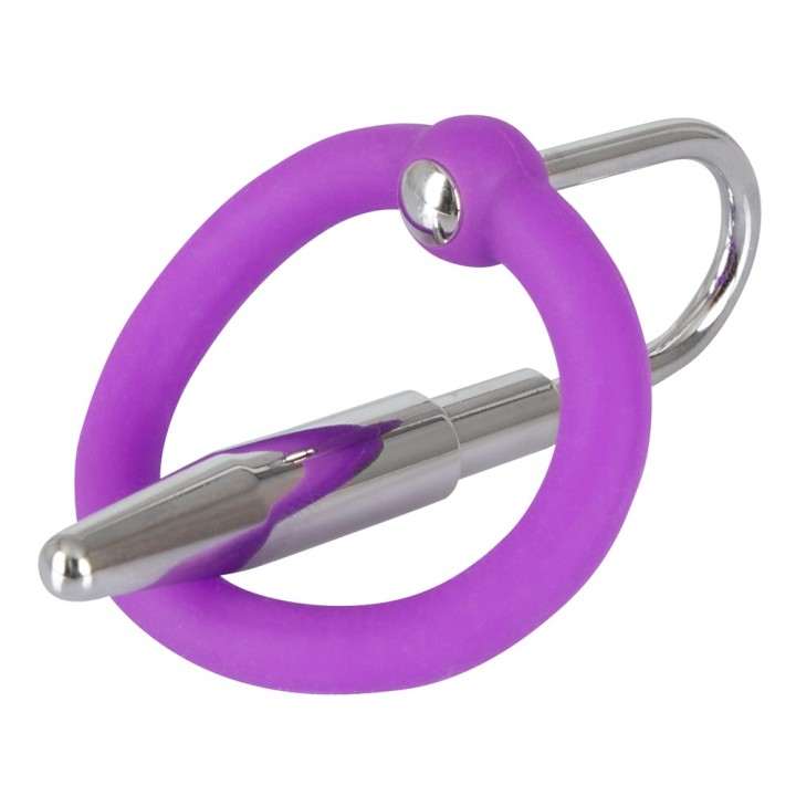 Penis Plug+Silicone Glans Ring