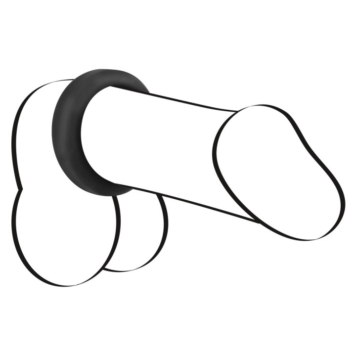Black Velvets Cock Ring 3.8 cm