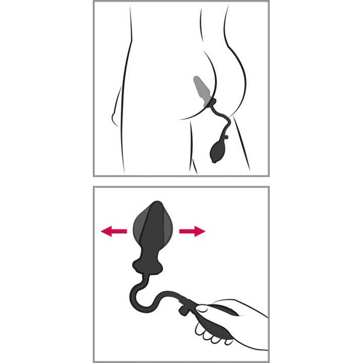Latex ButtPlugs "Anal Expert"