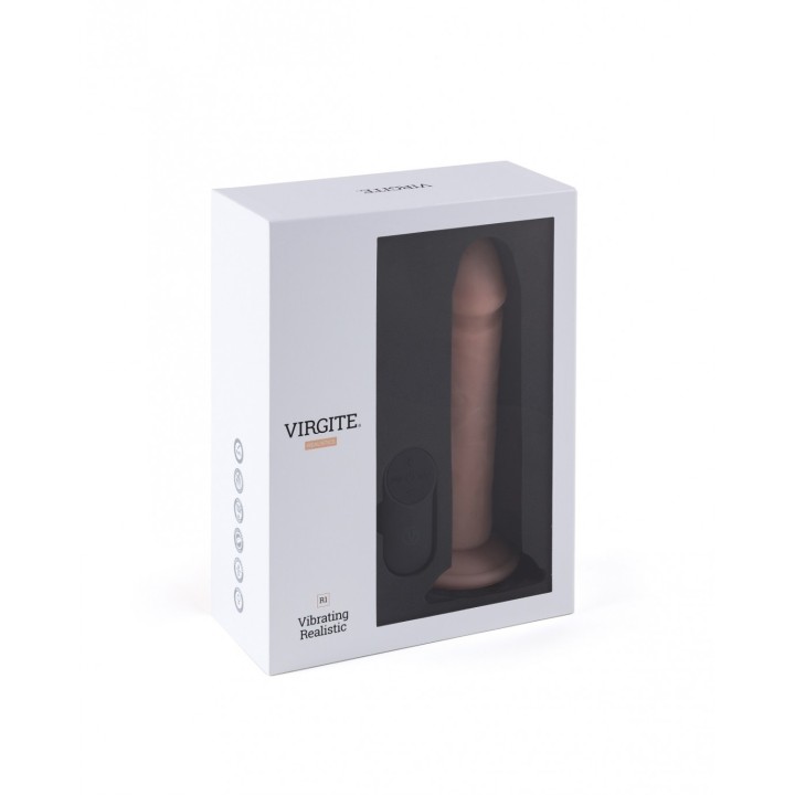 REALISTIC VIBRATOR "R1" 19CM W/ REMOTE CONTROL