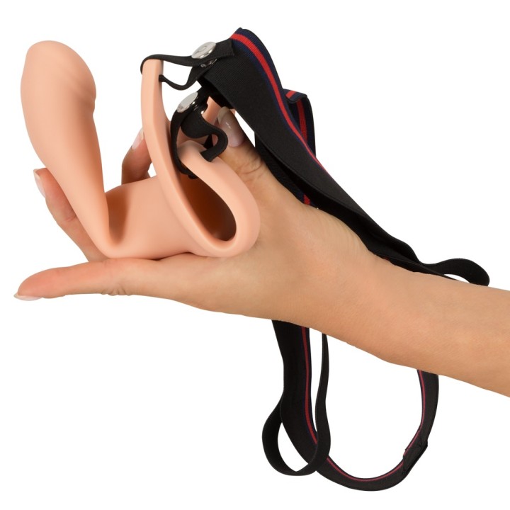 Silicone Strap-on +6cm large