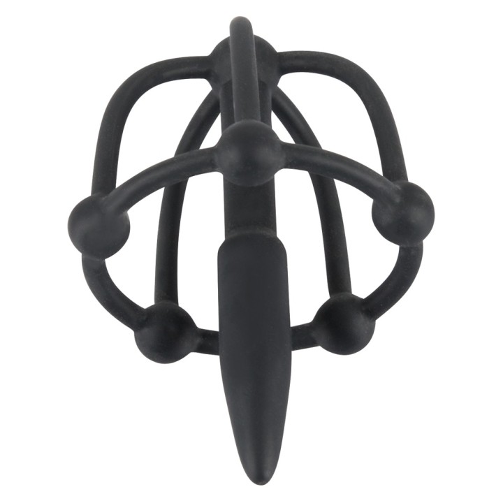 Penis Plug with Glans Cage