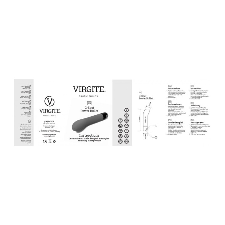 G-SPOT V4 PURPLE VIBRATING BULLET
