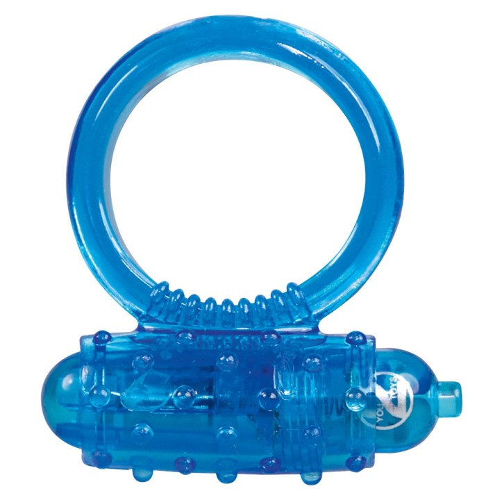 Vibrating cockring blue