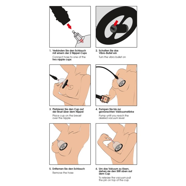 Bad Kitty Vibrating Nipple Cup
