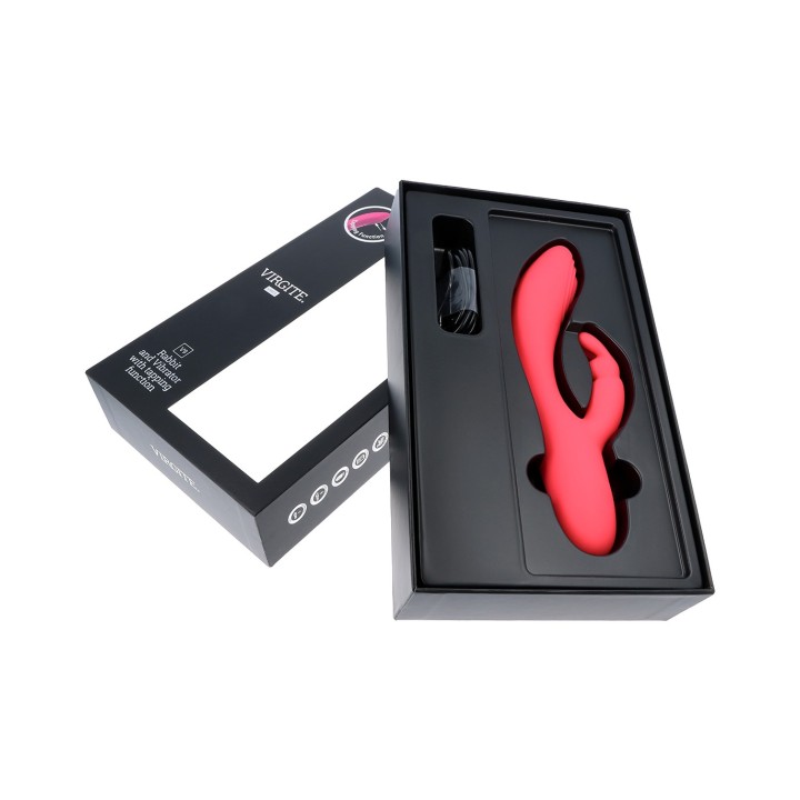 V9 PINK RECHARGEABLE TAPPING VIBRATOR