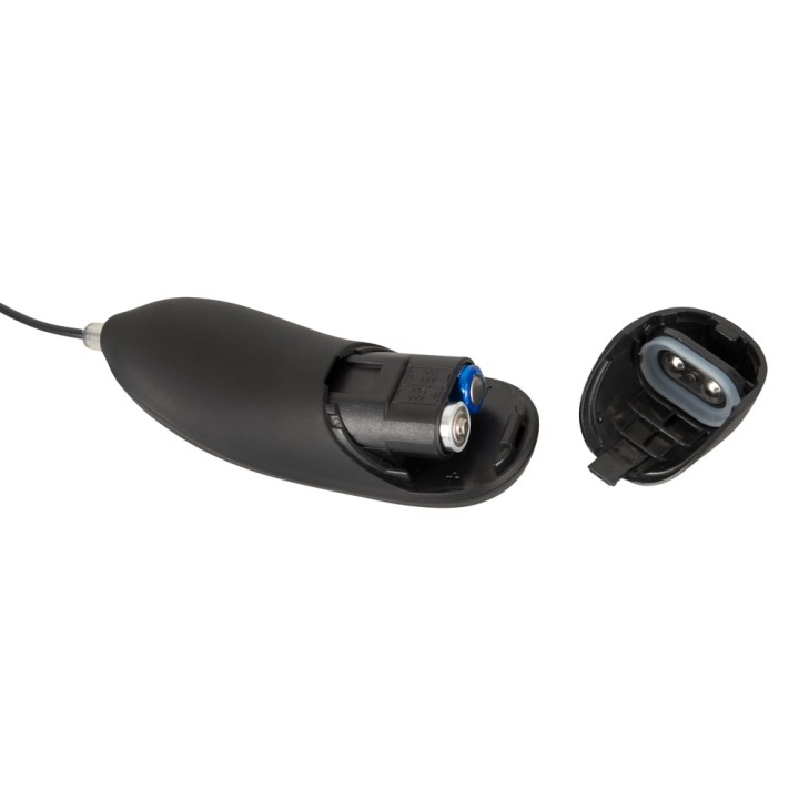 Inflatable vibrating butt plug