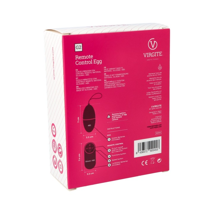 VIBRATING EGG G2 BLACK
