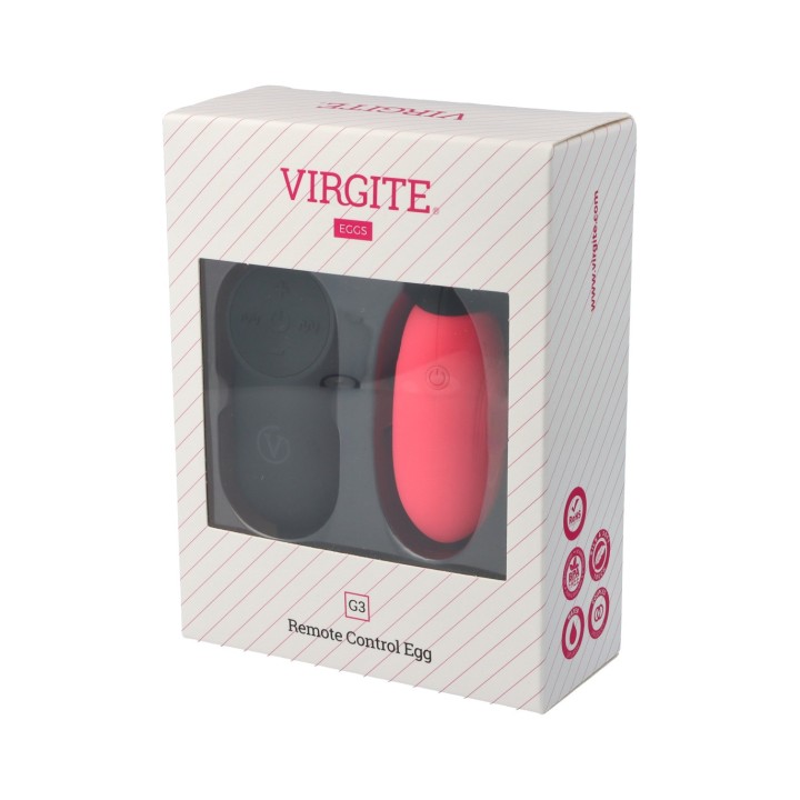 G3 RECHARGEABLE PINK VIBRATING EGG