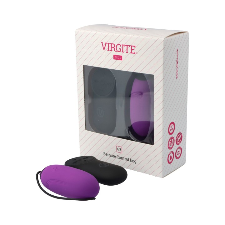 G3 RECHARGEABLE PURPLE VIBRATING EGG