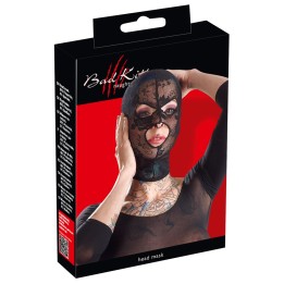 Mask black — maska, dodatek spandexu — Bad Kitty