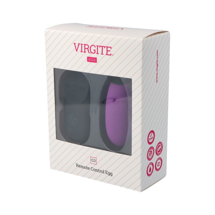 G3 RECHARGEABLE PURPLE VIBRATING EGG