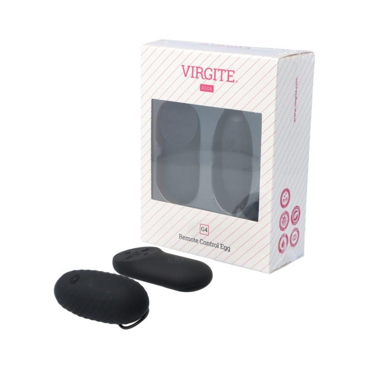 G4 VIBRATOR EGG RECHARGEABLE BLACK