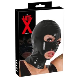 Latex Mask black — maska, elementy ABS — Late X