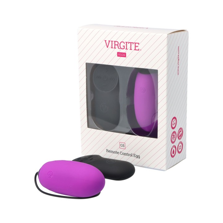 G5 RECHARGEABLE PURPLE VIBRATING EGG