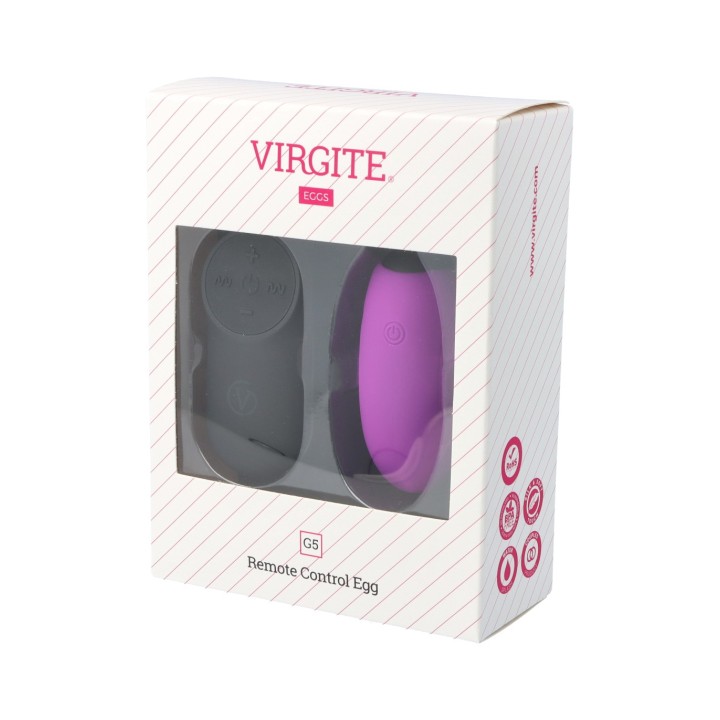G5 RECHARGEABLE PURPLE VIBRATING EGG