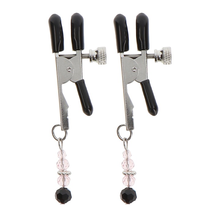 Taboom Nipple Play Adjustable Clamps With Beads