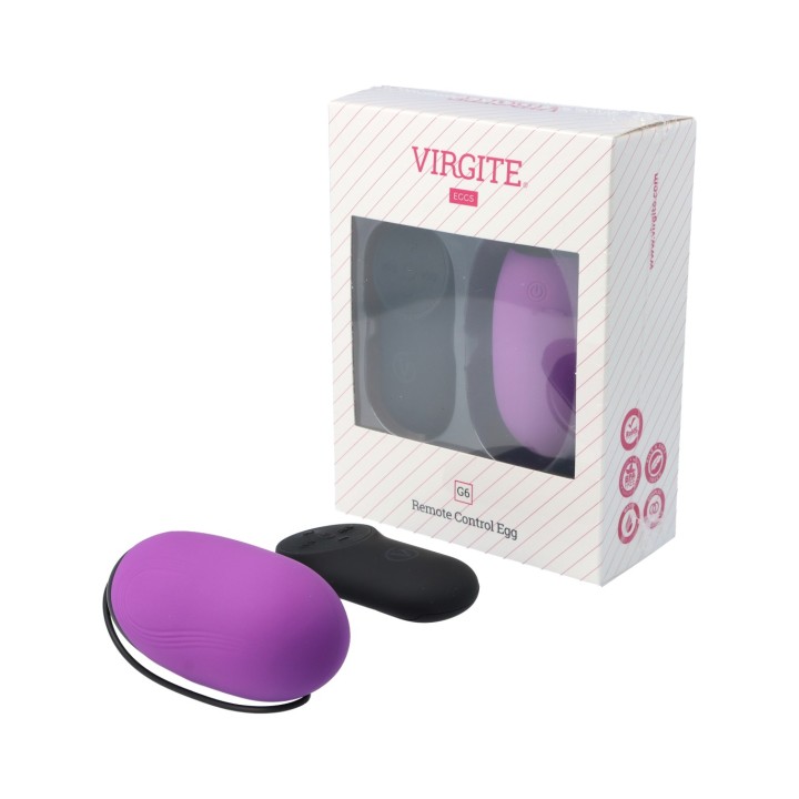 G6 RECHARGEABLE PURPLE VIBRATING EGG
