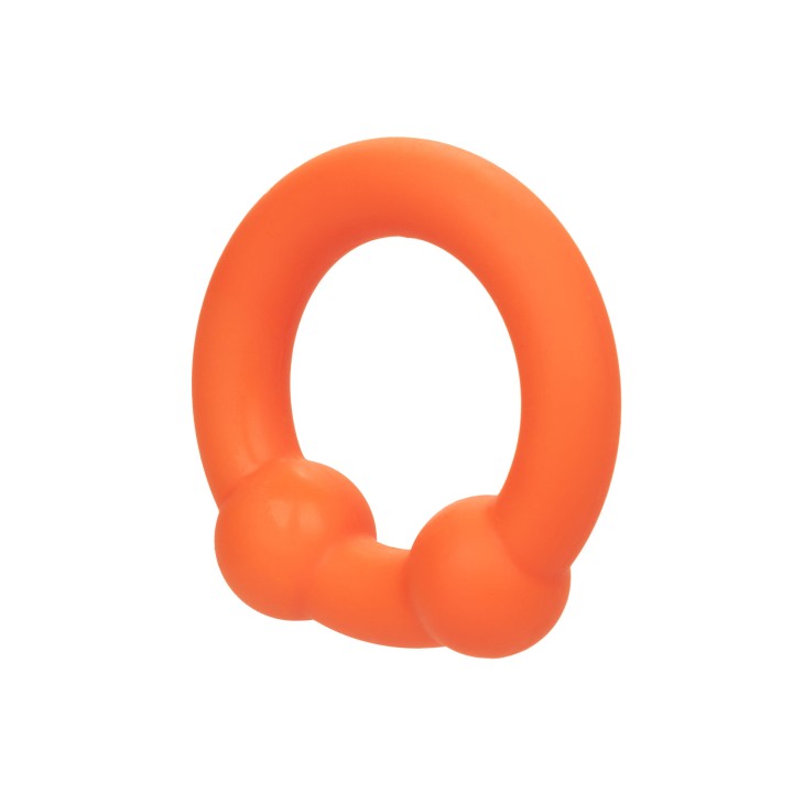 CalExotics Alpha Liquid Silicone Dual Ball Ring
