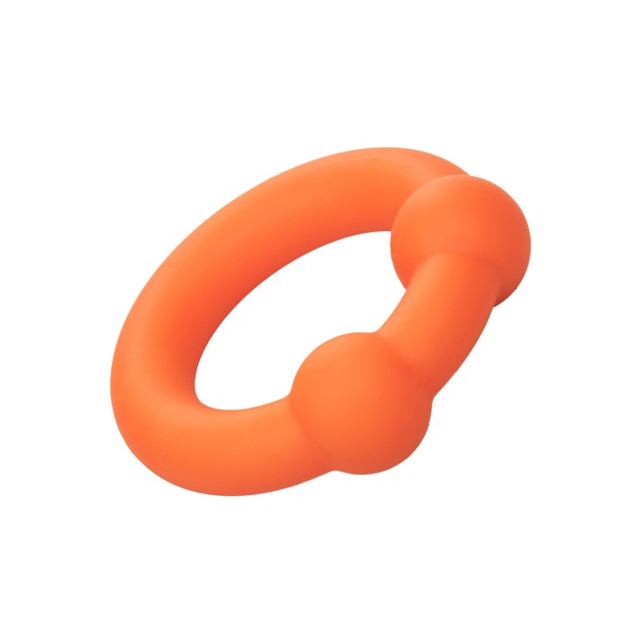 CalExotics Alpha Liquid Silicone Dual Ball Ring
