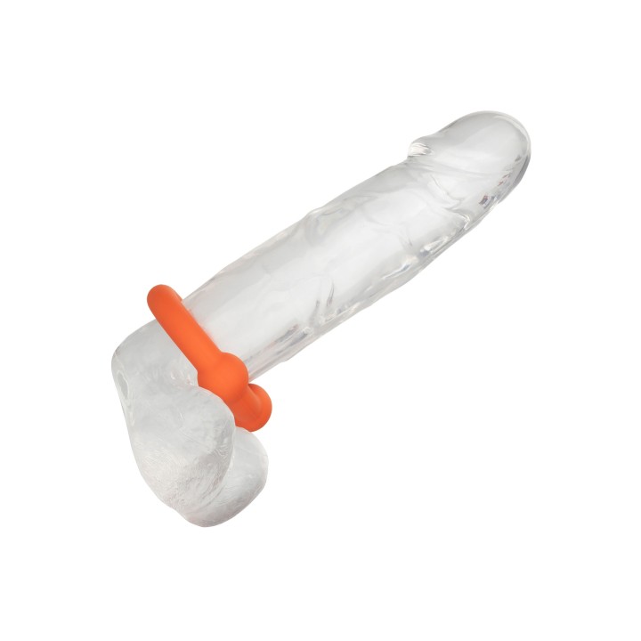CalExotics Alpha Liquid Silicone Dual Ball Ring