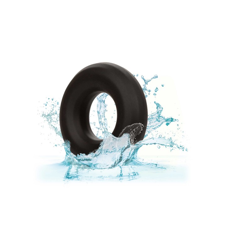 CalExotics Alpha Liquid Silicone Prolong Medium Ring