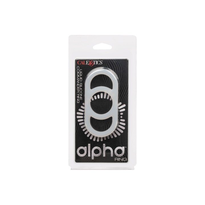 CalExotics Alpha Liquid Silicone Commander Ring
