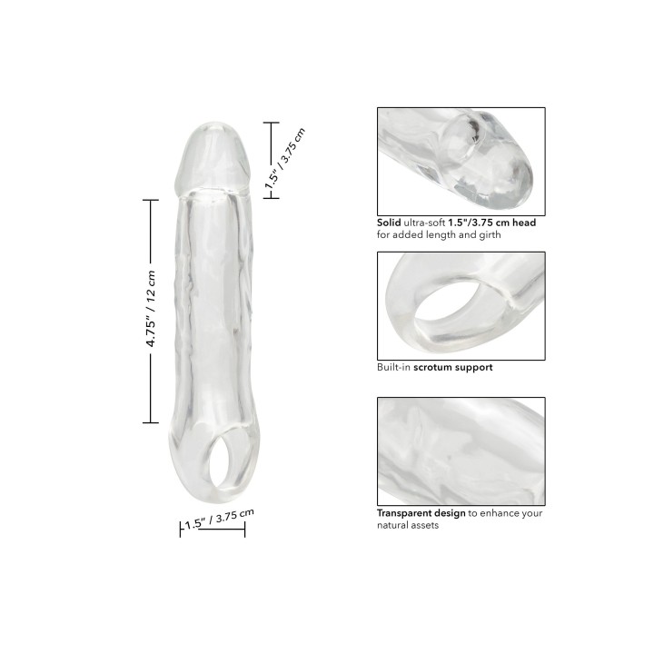 Clear Extension 6.5 inch