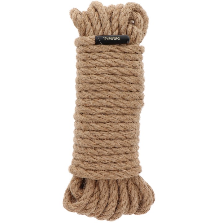 Hemp Rope 10 Meter 7 mm | lina bondage, 10 m | Taboom