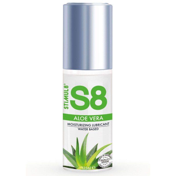 S8 Waterbased Aloe Vera Lube 125ml