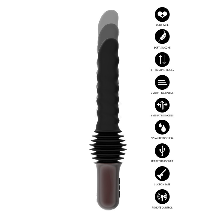 Anal Power Thrusting Vibrator