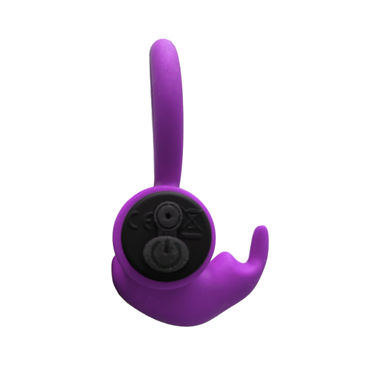E9 PURPLE RECHARGEABLE VIBRATING RING