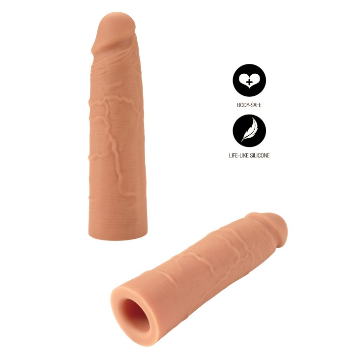 Penis Sleeve Liquid Silicone 18 cm