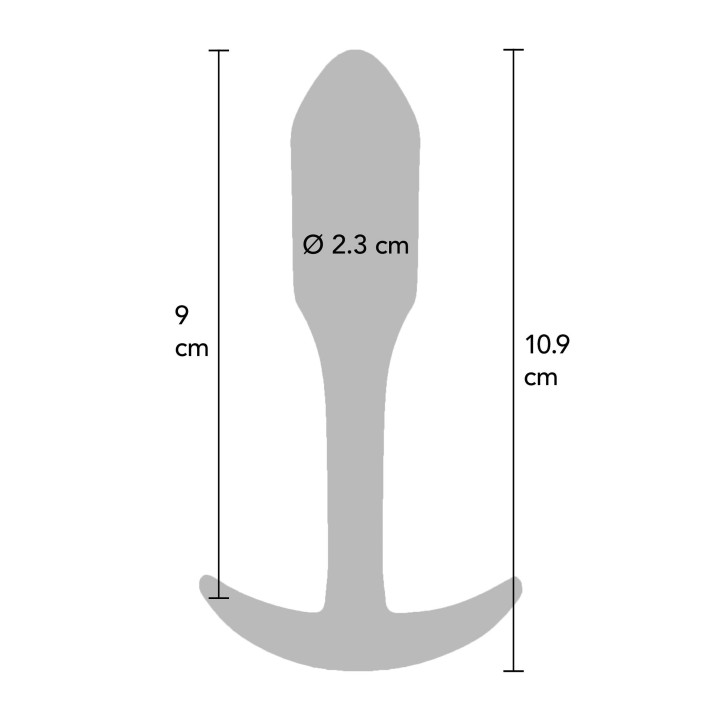 Smooth Analplug Medium