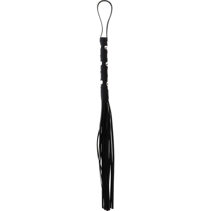 Short Studded Flogger Whip