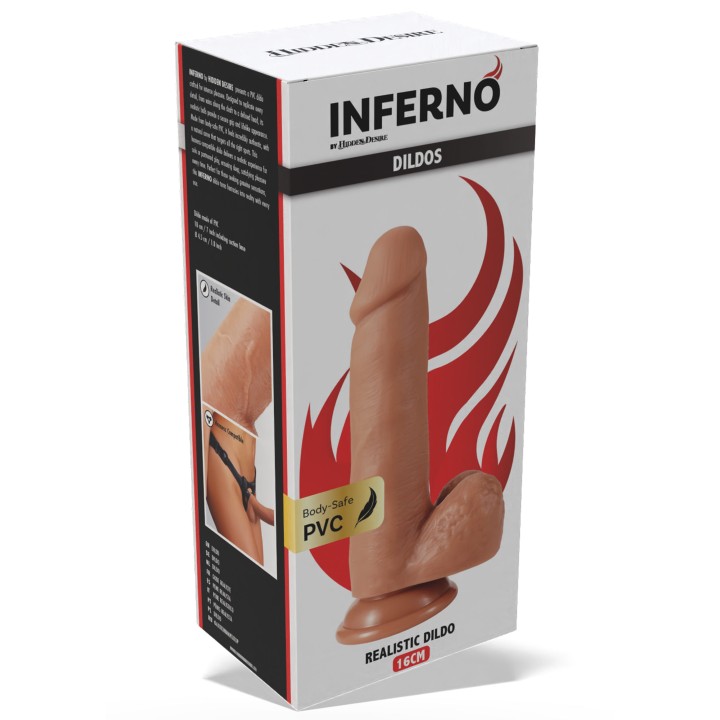 Realistic Dildo PVC 16 cm