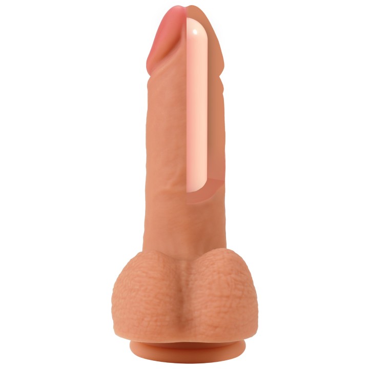 Realistic Dildo Liquid Silicone 16 cm