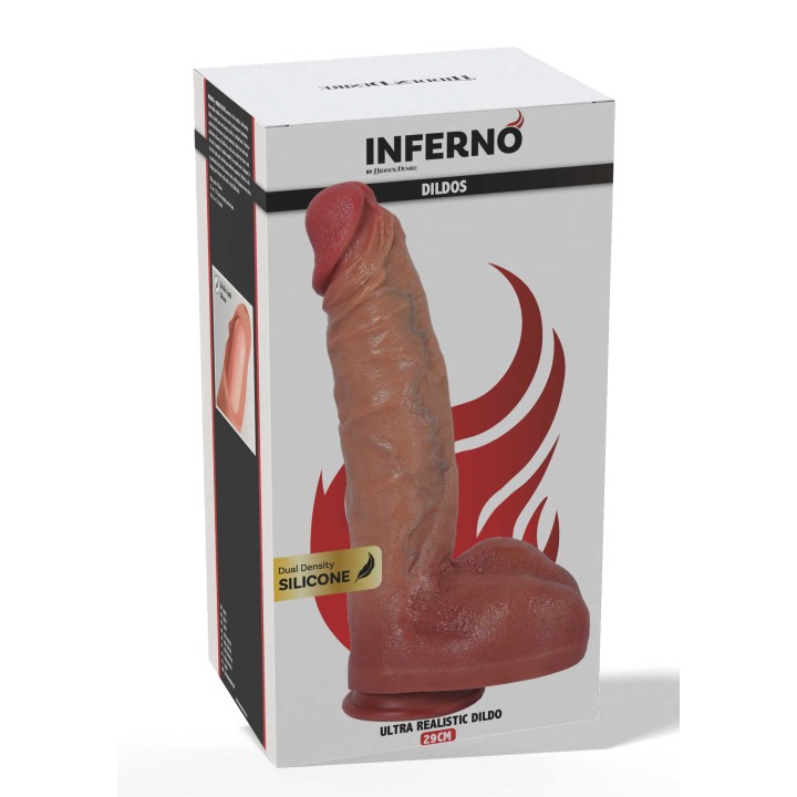 Ultra Realistic Dildo Silicone 29 cm