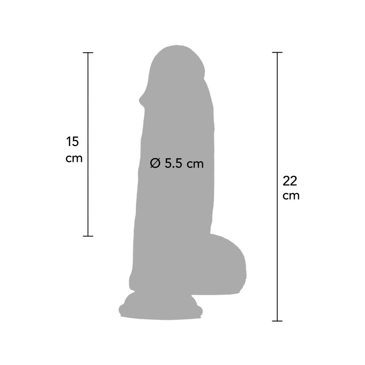 Ultra Realistic Dildo Silicone 20 cm