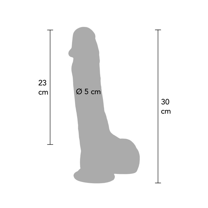 Ultra Realistic Dildo Silicone 28 cm