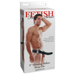 FFS 8" Hollow Strap-On Dark