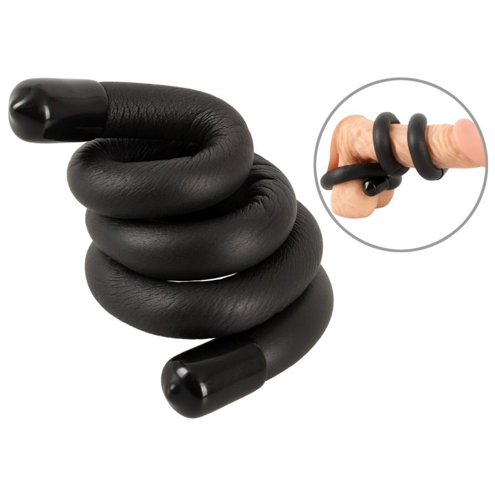 pierścień BK bendable cock i ball ring | Bad Kitty