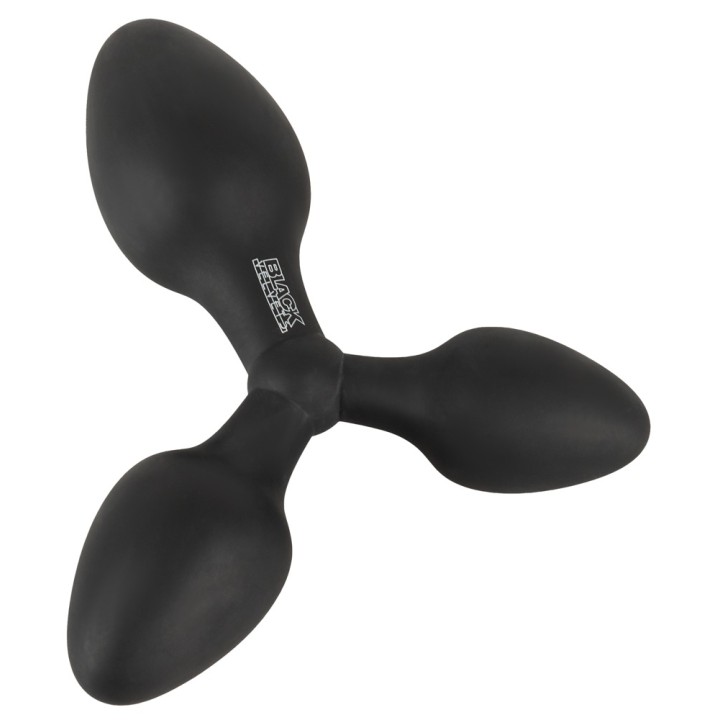 Black Velvets Triple Butt Plug